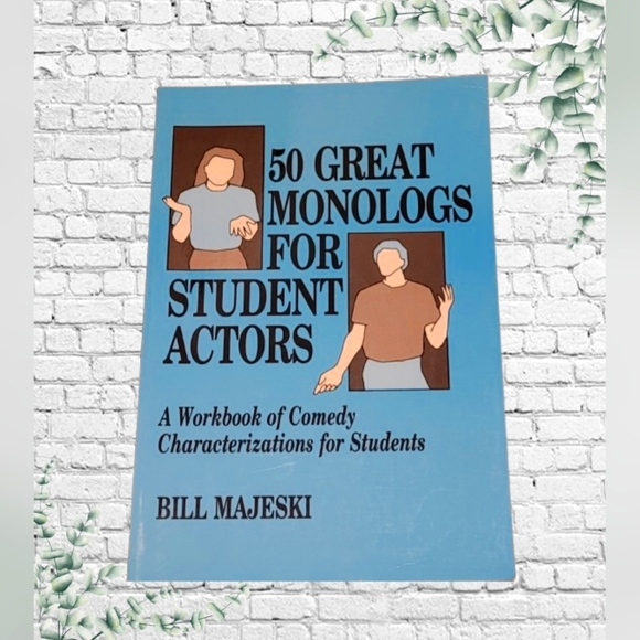 Other - 50 Great Monologues for student actors book.